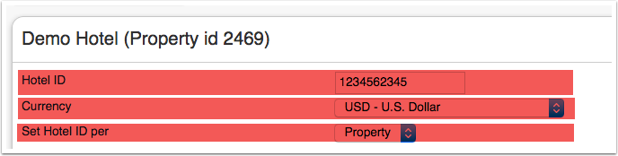 Agoda hotel ID and currency settings in Beds24
