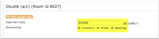 Inventory, Prices and Bookings tick boxes for Trip